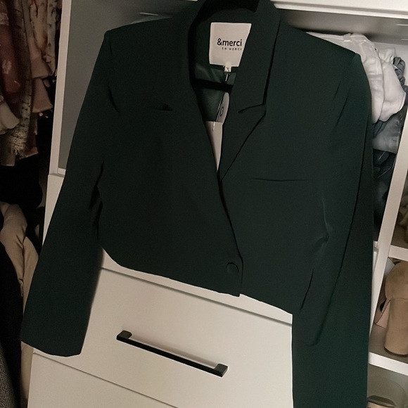 Cropped blazer - Picture 5 of 5